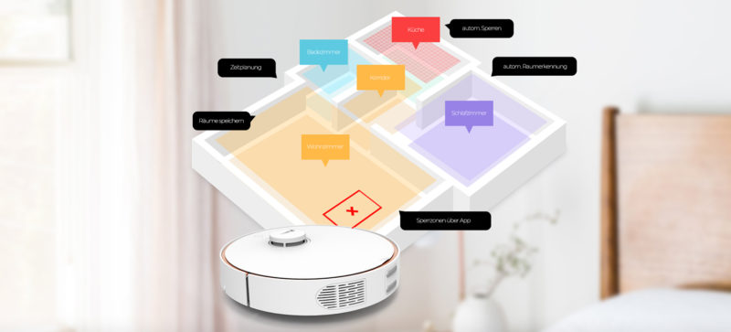 App-Funktionsvielfalt des 360 S7
